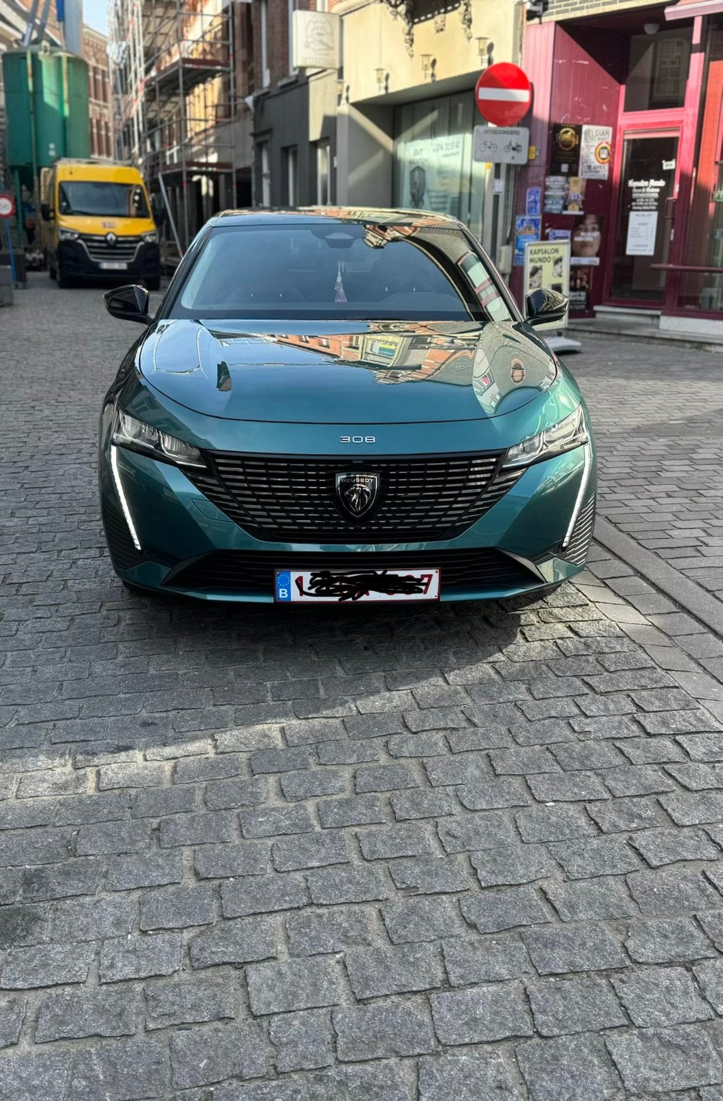 Peugeot 308 SW 2022 1.5 Bluehdi 130 Allure-pakket, Auto's, Automaat, Automatische klimaatregeling, Euro 6, Leder en Stof