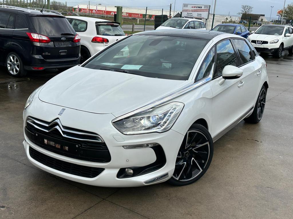Citroën Ds5 1.6L Benzine 200PK, Auto's, Euro 5, Zwart, USB, Zwart