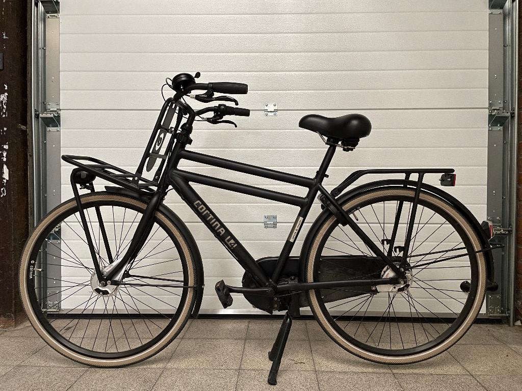 Cortina U4 heren mt50, Fietsen en Brommers, Versnellingen, 49 tot 53 cm, Zo goed als nieuw, Trommelrem