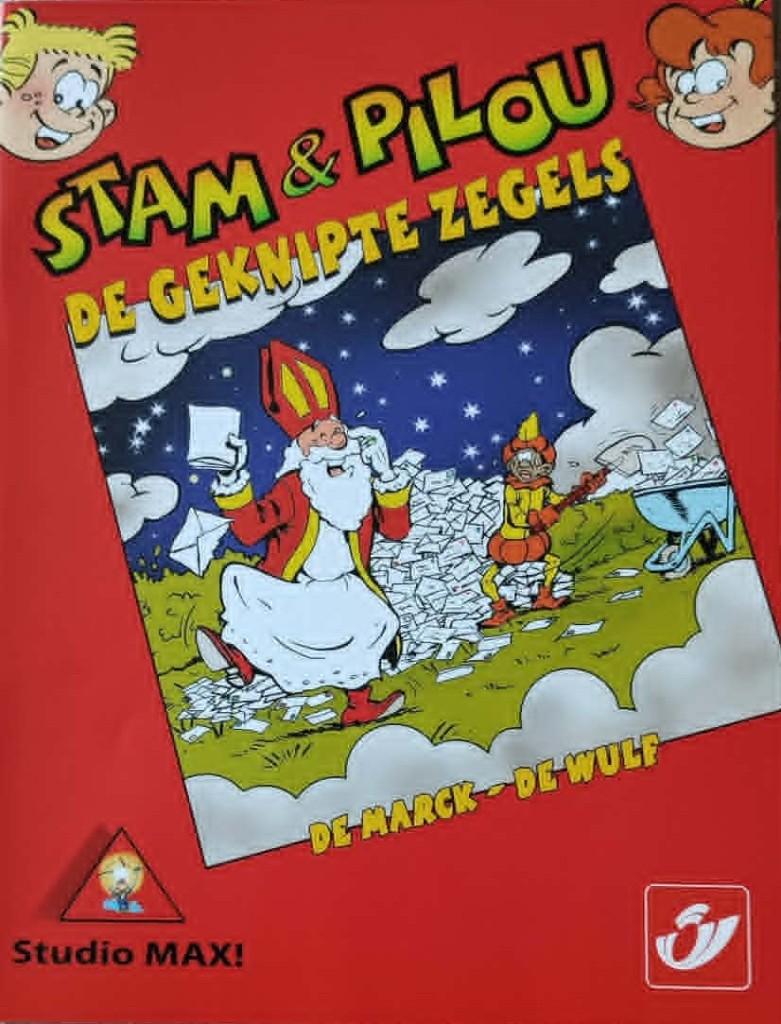 Stam & Pilou De geknipte zegels, Livres, Une BD, Enlèvement ou Envoi, Comme neuf