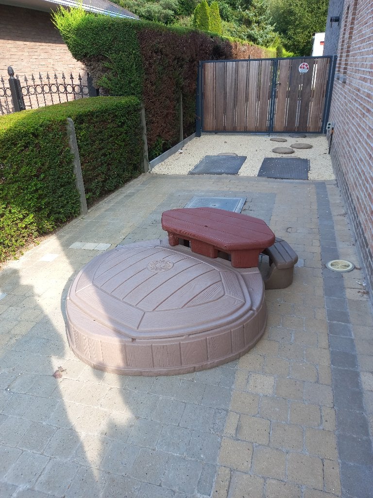 2 in 1 zand- zwembad, Ophalen, Minder dan 80 cm, Overige typen, Rond