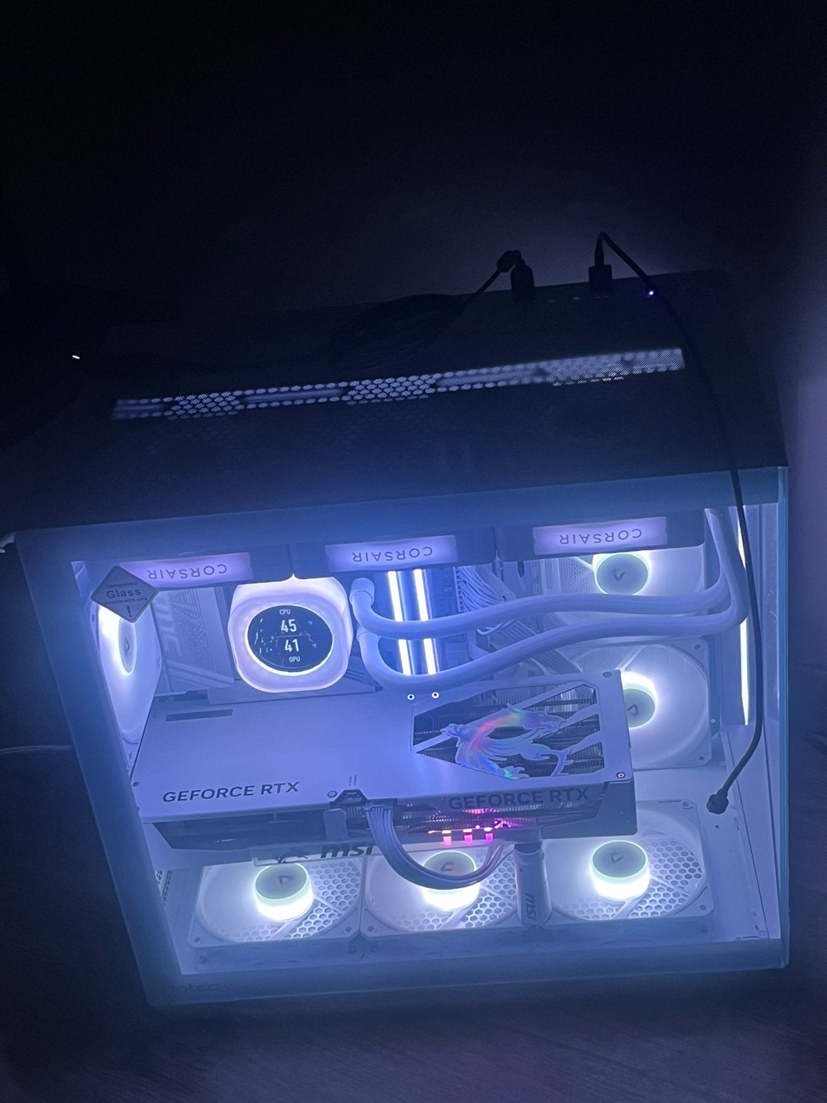 ️ High-end Gaming PC White Build, Ophalen, Zo goed als nieuw, Gaming, SSD