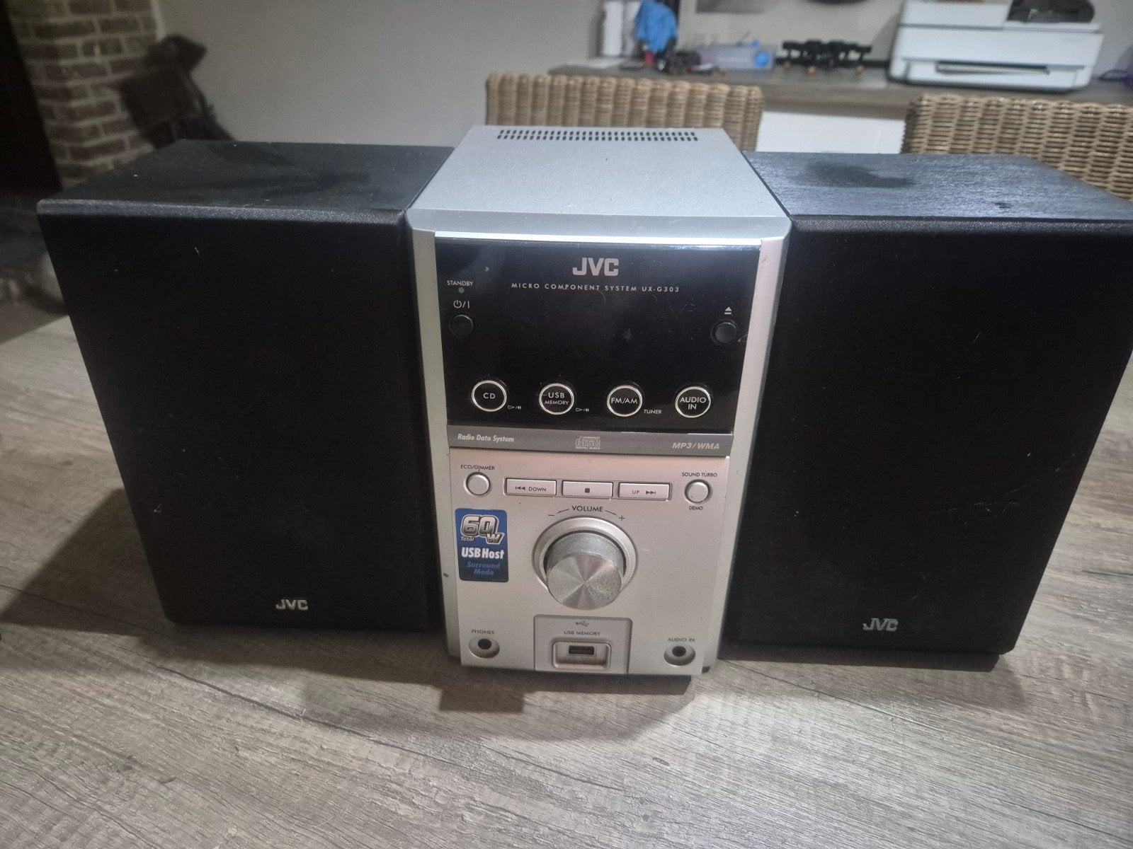 jvc radio cd usb aux micro..., TV, Hi-fi & Vidéo, Enlèvement