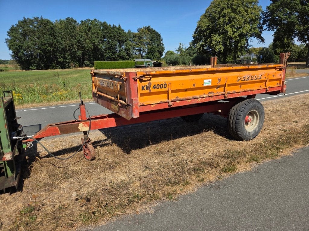 Peecon KW4000 4 tons kipper, geremde as, pvg op aanvraag, Enlèvement