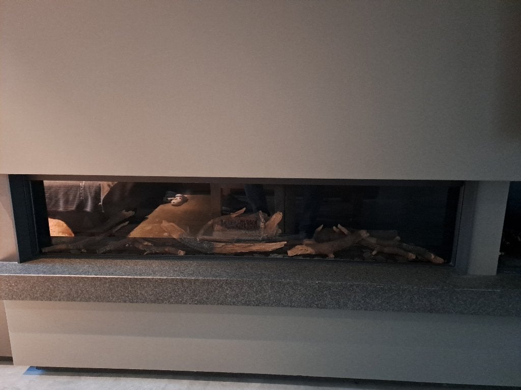 Gashaard, Maison & Meubles, Cheminées, Enlèvement, Utilisé, Encastré, Cheminée au gaz