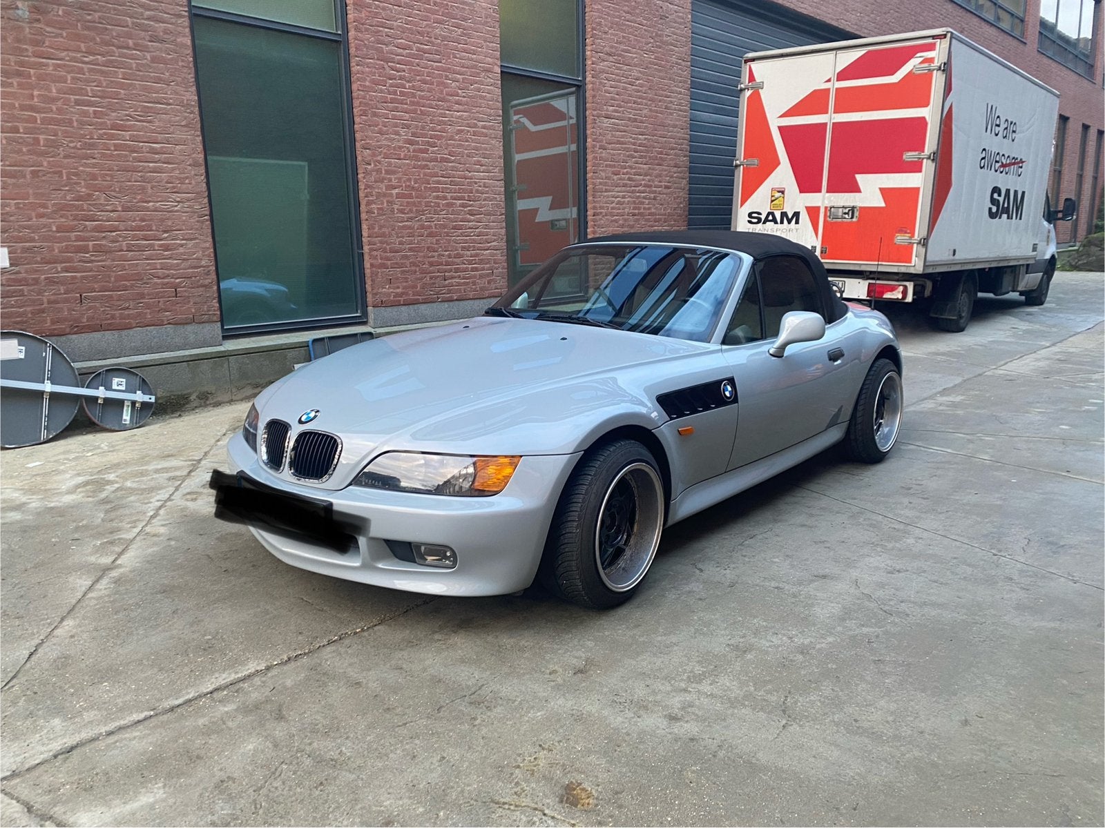 Bmw Z 3 Roadster 1.8 essence BWJ 1996 ancienne, Euro 2, Achat, Entreprise, Noir