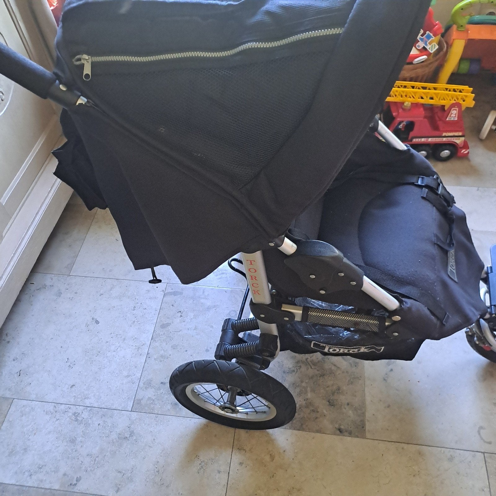 Kinderkoets Turck sport buggy met toebehoren goede staat, Kinderen en Baby's, Buggy's, Ophalen, Gebruikt