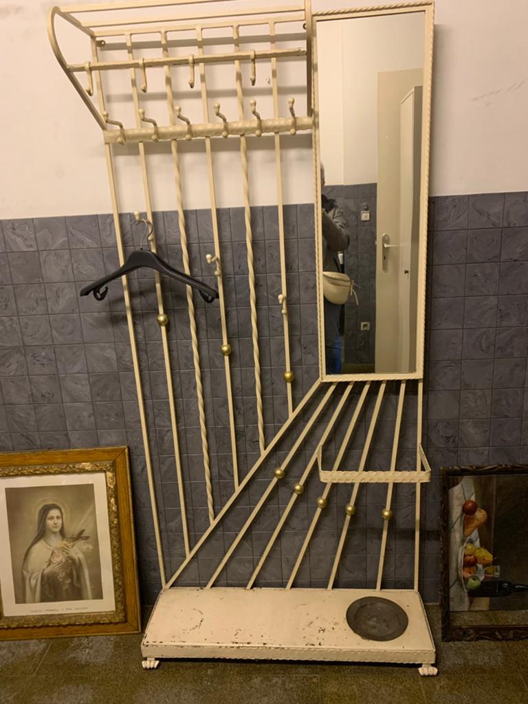 Vintage ijzeren kapstok bieden vanaf 50 euro, Enlèvement, Utilisé