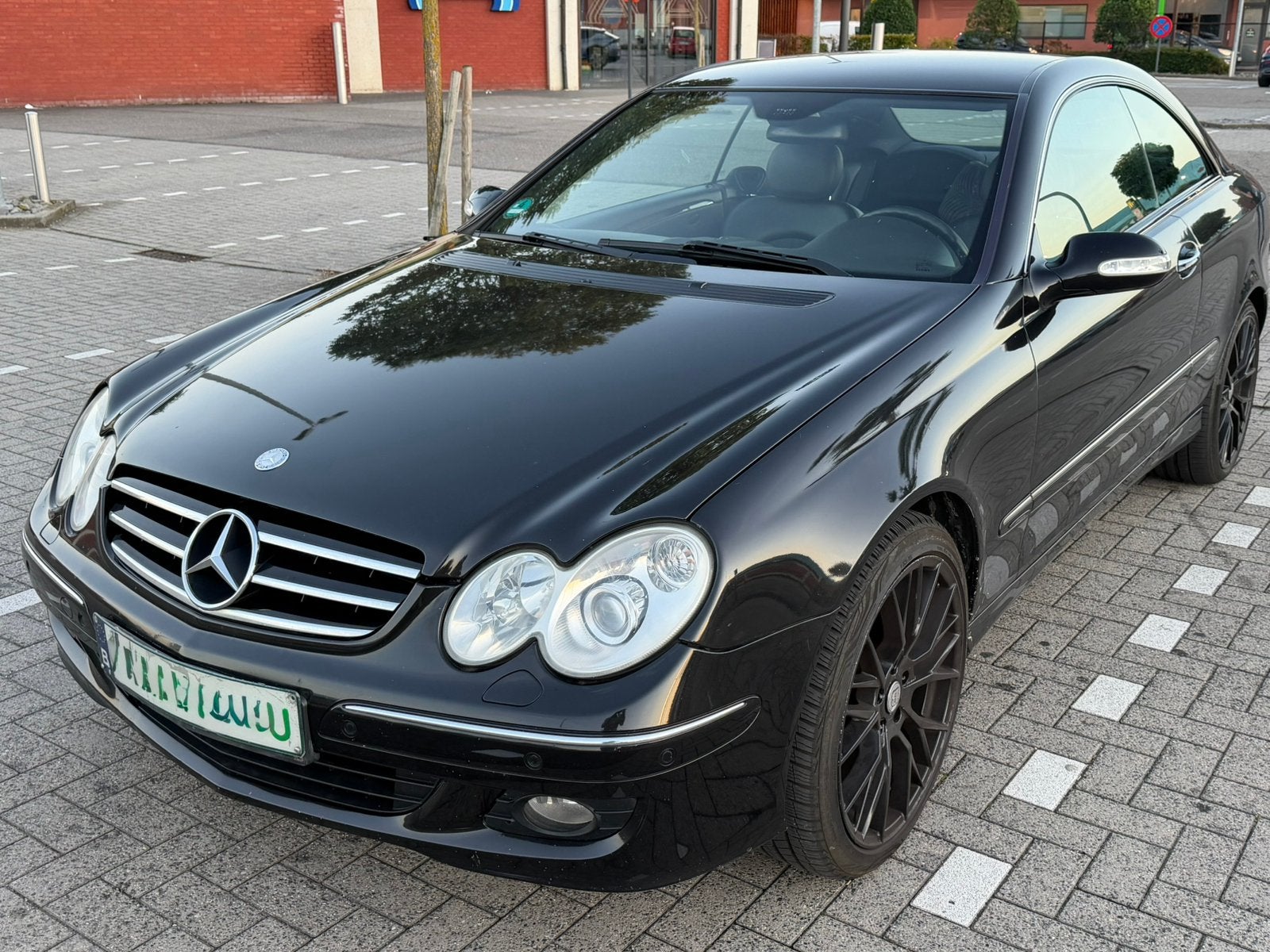 Mercedes CLK220 CDI Automaat, Autos, Achat, Capteur de lumière, Noir, 2 portes