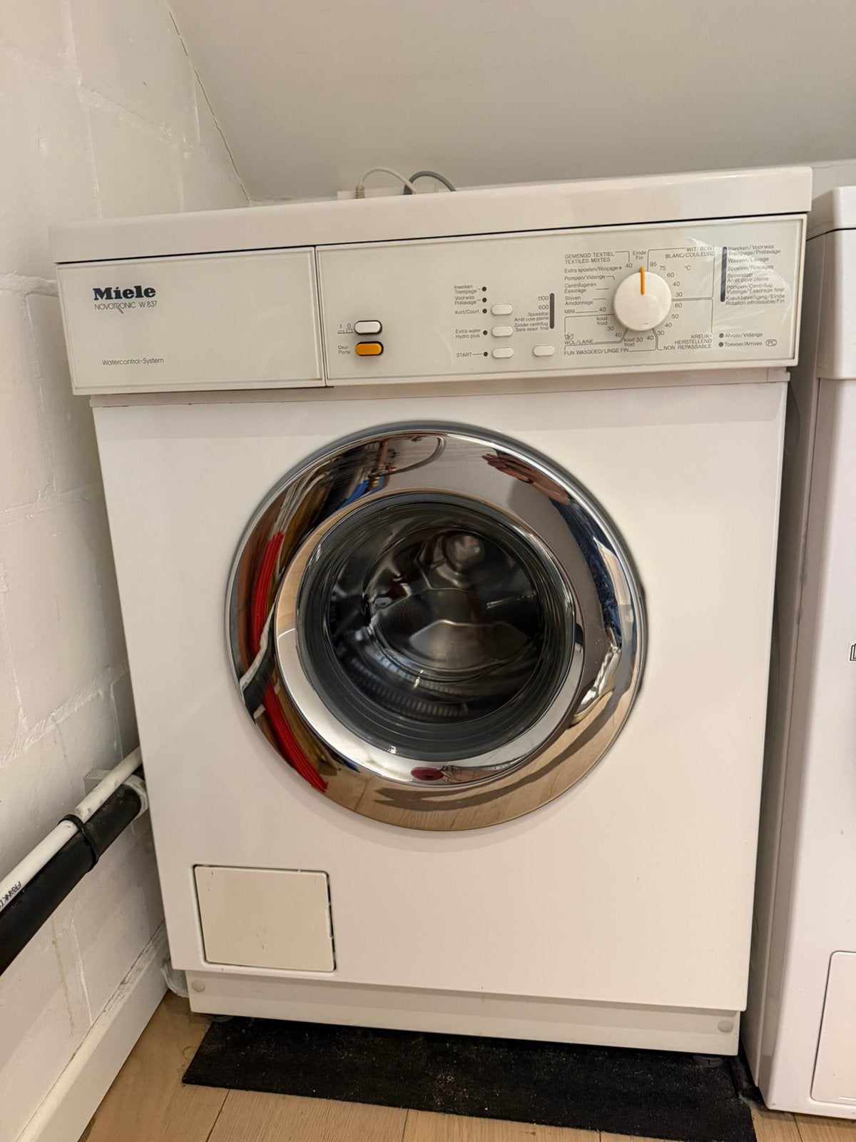 Miele wasmachine - perfecte staat, 6 tot 8 kg, Ophalen, Gebruikt, Voorlader