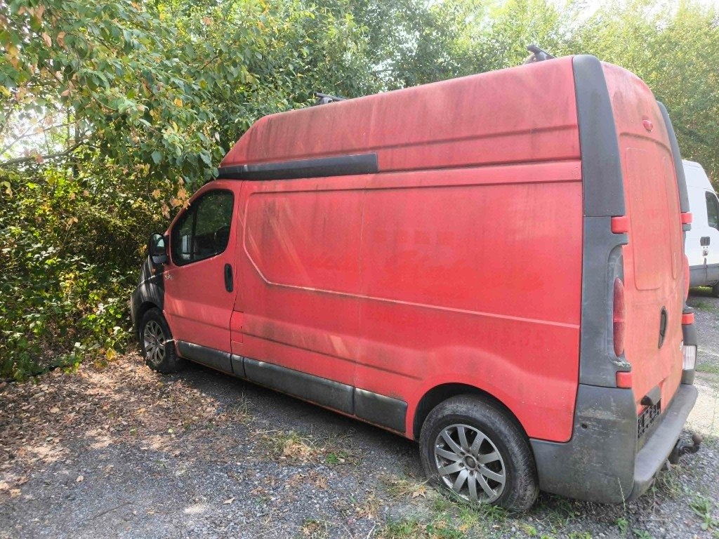 camionnette VIVARO 2.5 DTI 135 CV, Rouge, Achat, 2500 cm³, 3 places