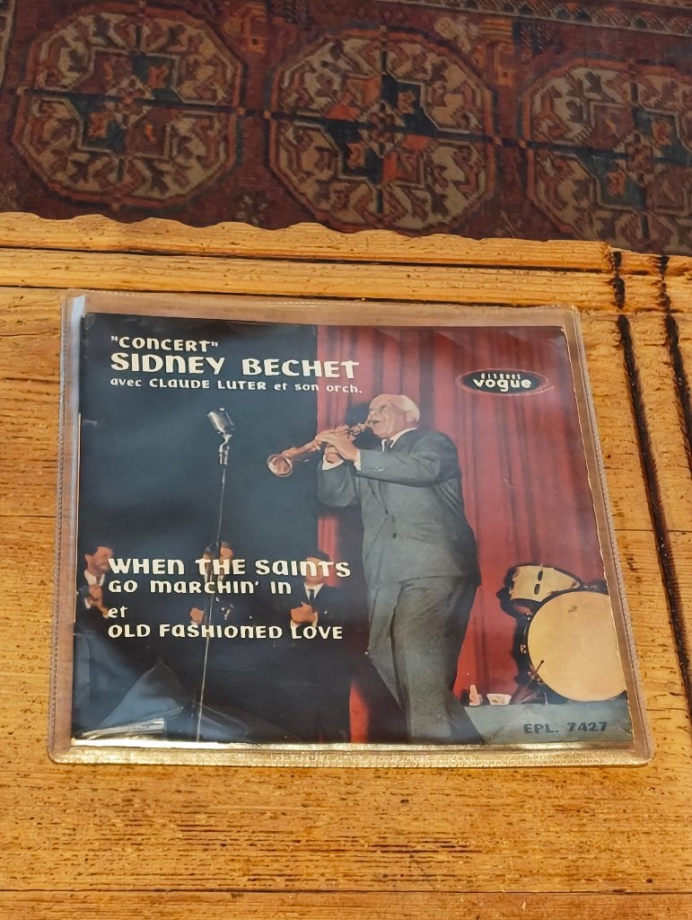 Single (EP) van Sidney Bechet avec Claude Liter Et Son Orch., CD & DVD, Enlèvement ou Envoi, 7 inch, Utilisé, EP