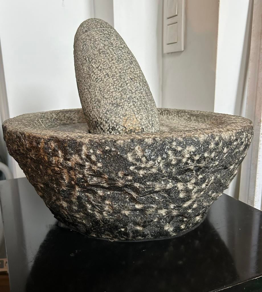Indische vijzel (2 stuks beschikbaar), Ophalen