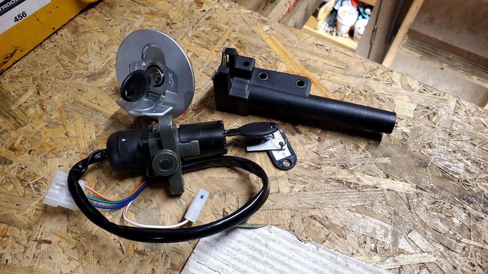 Slotenset Aprilia RS125 2takt, Ophalen of Verzenden