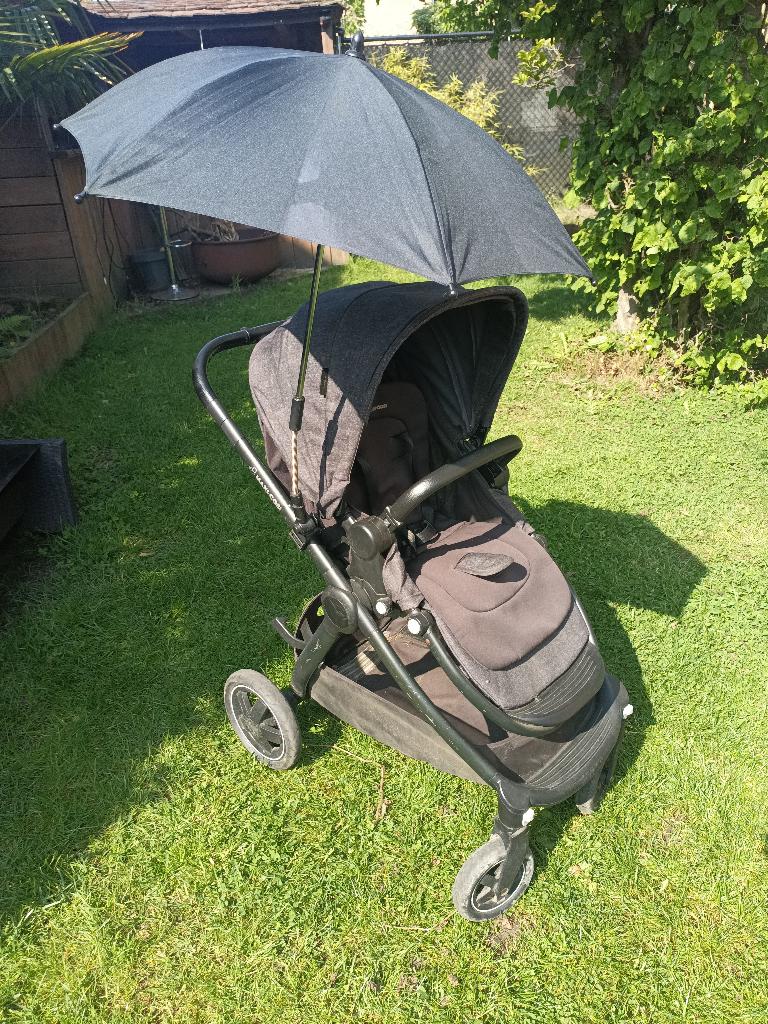 Complete buggy + isofixen, Ophalen, Gebruikt, Maxi-Cosi, Verstelbare rugleuning