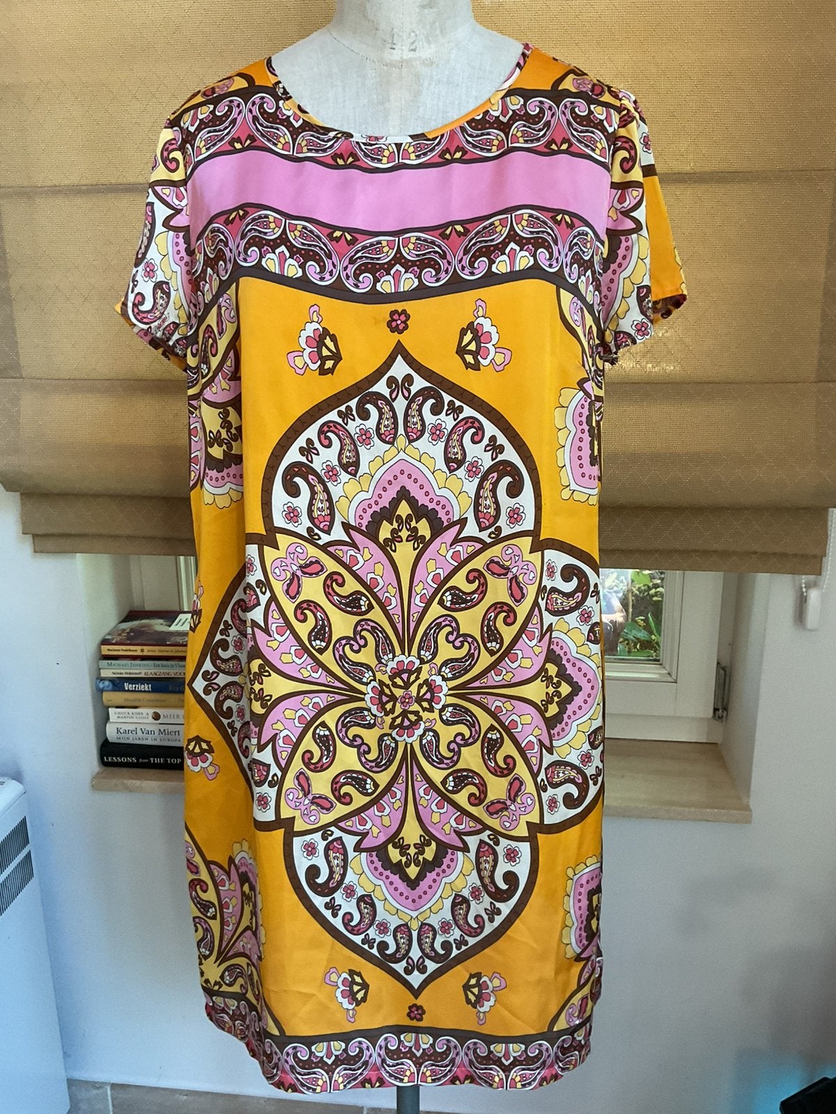 Zomerkleedje maat L, Kleding | Dames, Jurken, Ophalen of Verzenden, Zo goed als nieuw, Maat 42/44 (L)