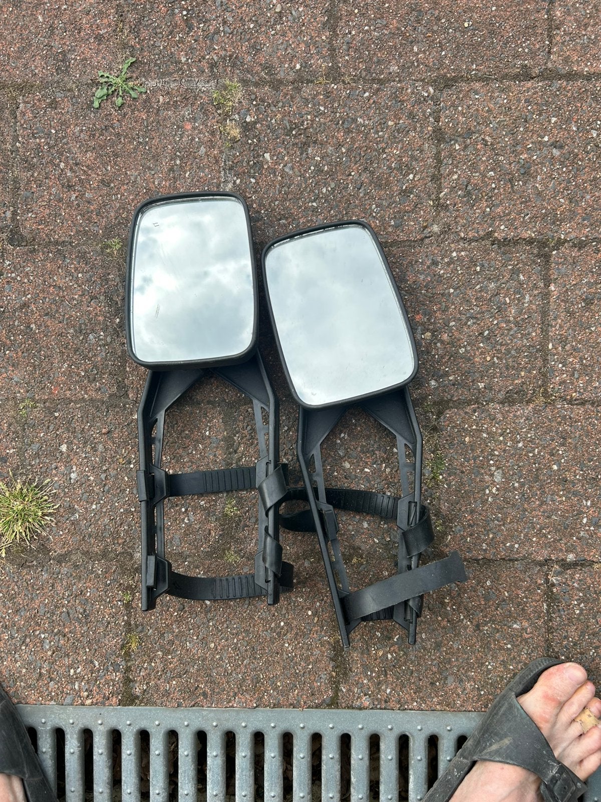 Set verlengspiegels, Auto-onderdelen, Ophalen