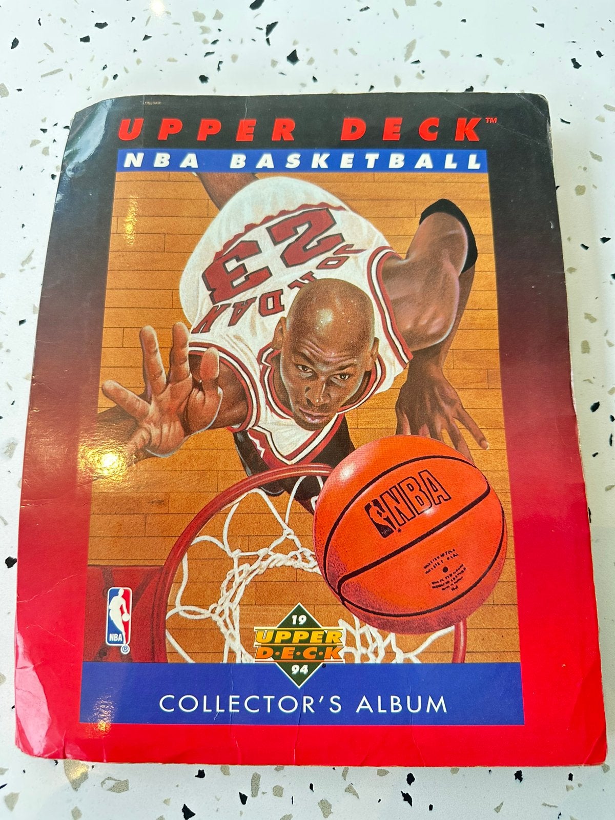 Album collector Upper Deck de la NBA — Michael Jordan TD2, Enlèvement ou Envoi, Neuf