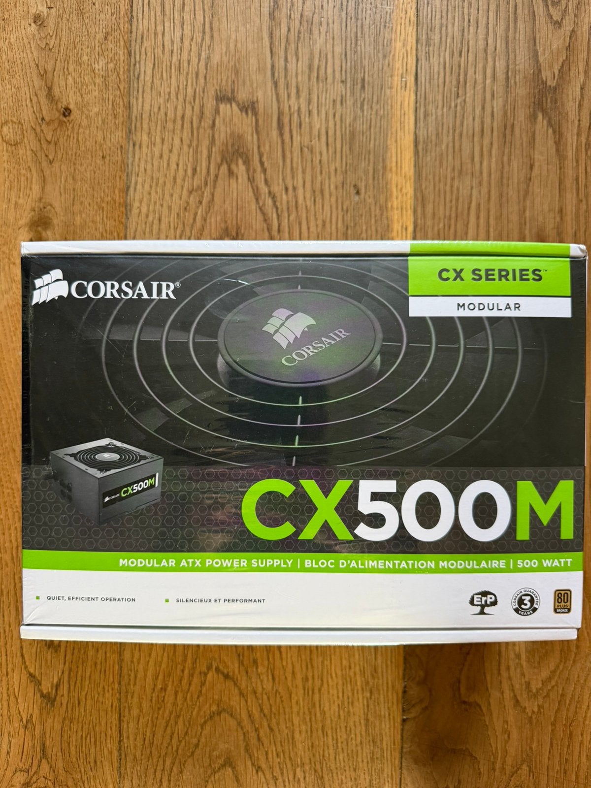 Corsair CX500M Voeding Power Supply, Computers en Software, Interne voedingen, Ophalen, Zo goed als nieuw