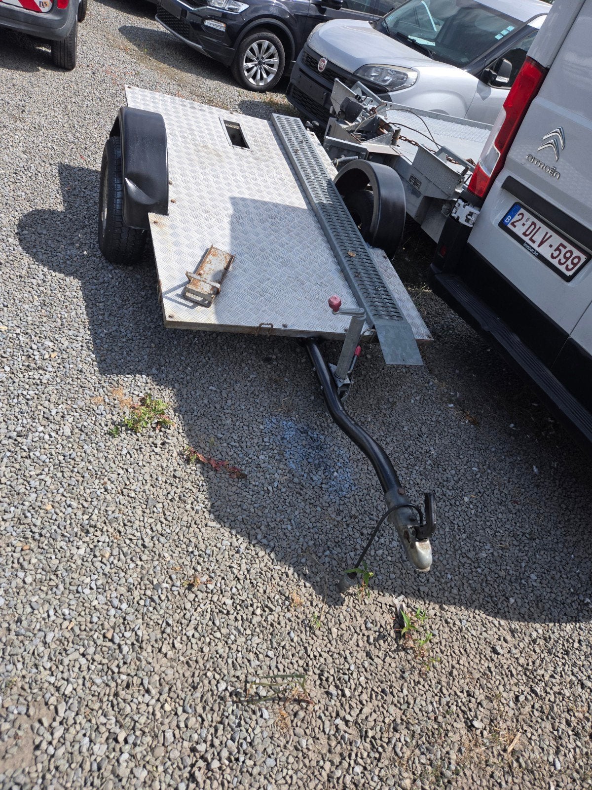 Motoraanhanger, Auto diversen, Aanhangers en Bagagewagens, Verzenden