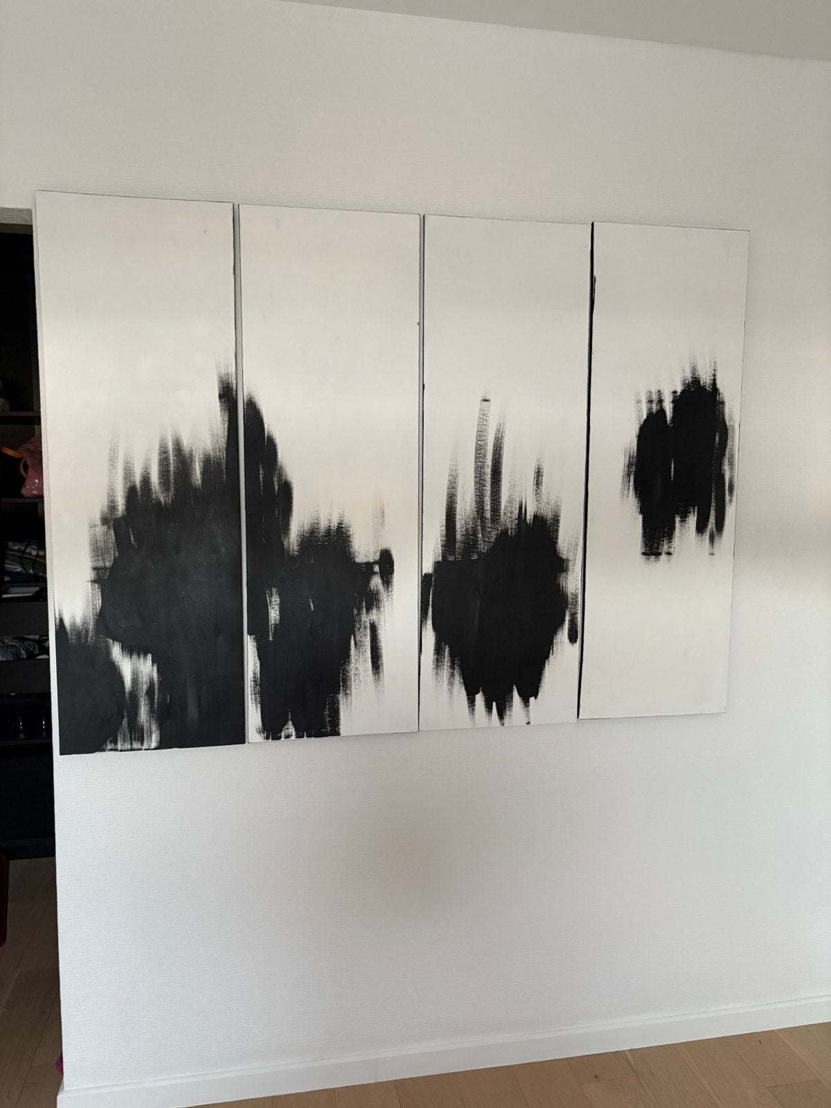 Schilderij 4 luik, Ophalen, Zo goed als nieuw, Schilderij