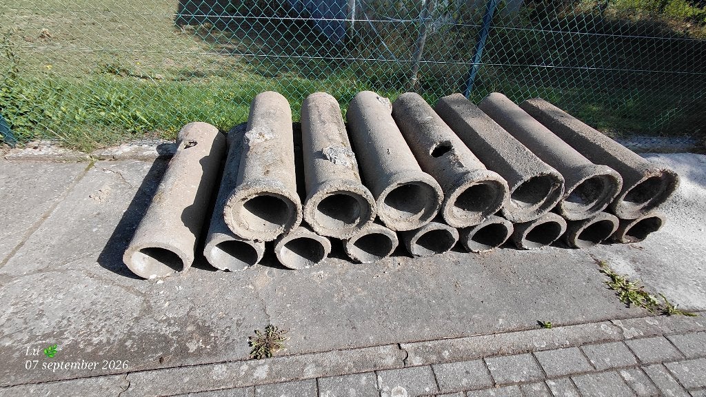 Betonnen afvoerbuizen, Bricolage & Construction, 80 mm ou plus, Enlèvement, Autres matériaux, Moins de 2 mètres