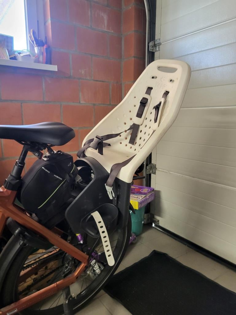 Kinderstoel fiets YEPP + beugel bevestiging, Fietsen en Brommers, Ophalen, Achterzitje