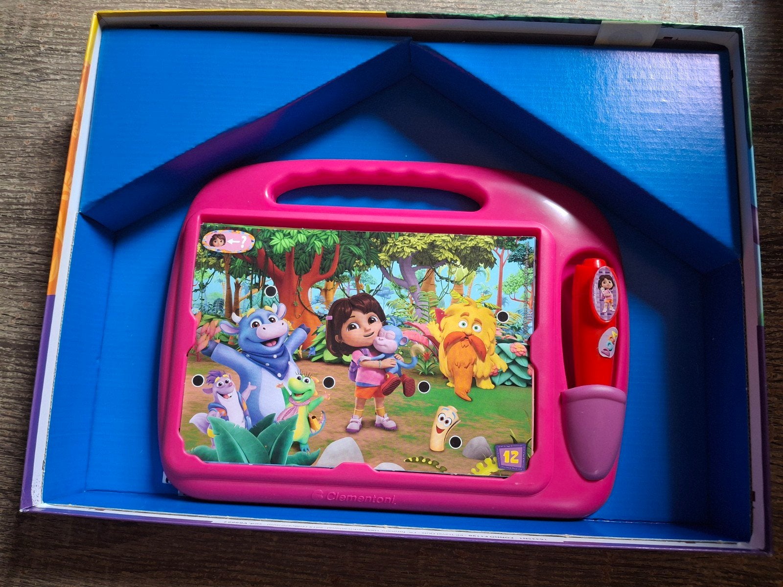 Interactief reisspel van Dora, Kinderen en Baby's, Ophalen of Verzenden, Zo goed als nieuw, Elektronica, Met geluid