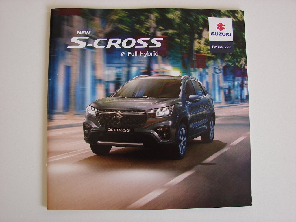 Brochure Suzuki S-Cross, Enlèvement ou Envoi, Neuf, Autres marques