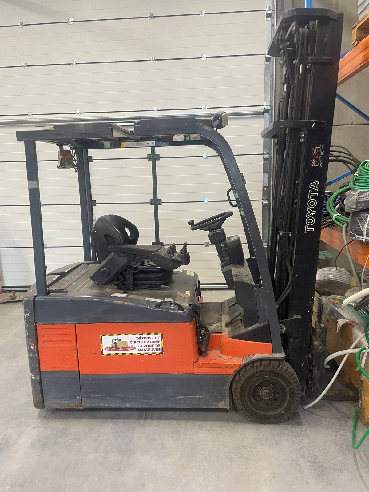 Toyota heftruck, Enlèvement, Chariot élévateur