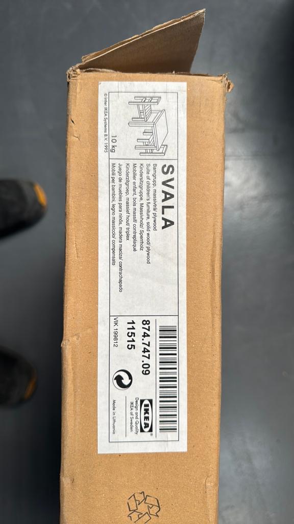Nouvelle table pour enfants SVALA Ikea, Enlèvement, Neuf, Table(s)