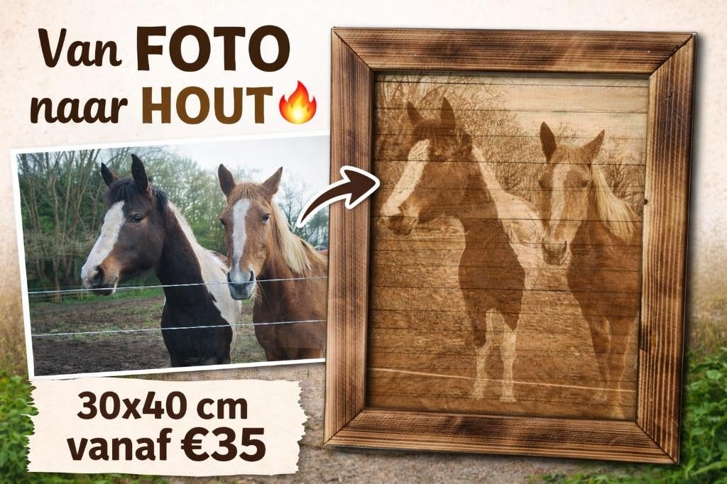 “Wat vinden jullie van deze gepersonaliseerde foto op hout?”, Ophalen, Nieuw, Overige soorten