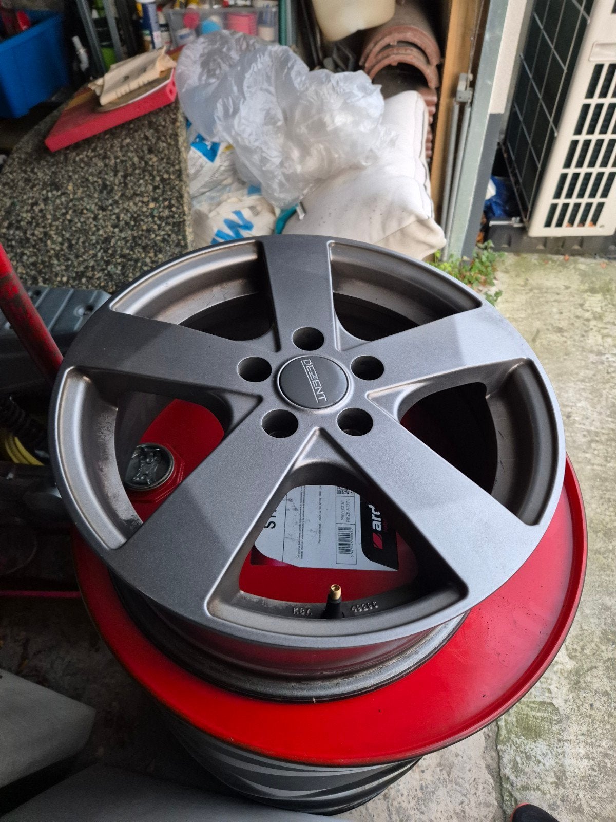 4 jantes Dezent 5x108  16 pouces