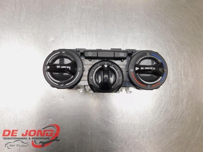 Panneau de commandes chauffage d'un Peugeot 208, Autos : Pièces & Accessoires, -, 3 mois de garantie, Utilisé, -