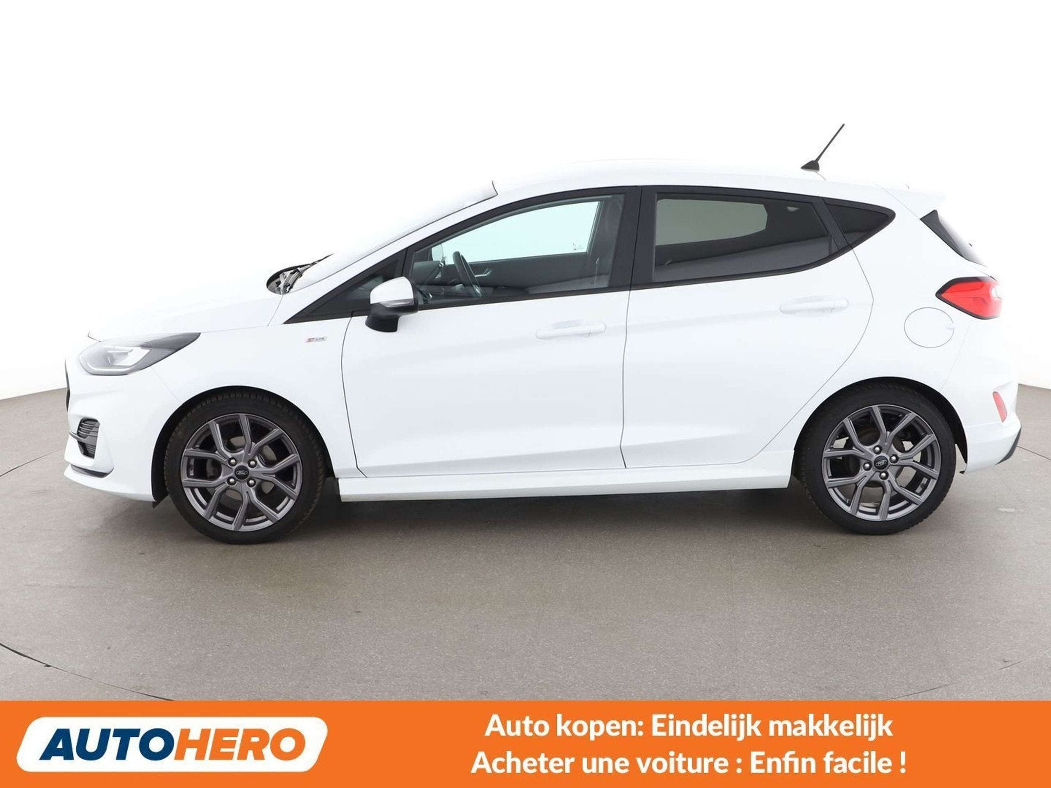 Ford Fiesta 1.0 EcoBoost Mild-Hybrid ST-Line (bj 2022), Auto's, Voorwielaandrijving, Stof, Gebruikt, 1144 kg