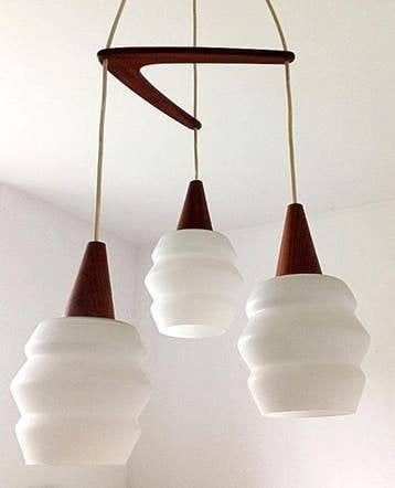 Lampe lustre vintage, Enlèvement ou Envoi, Comme neuf