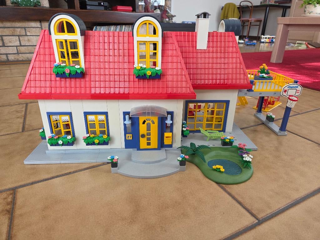 playmobil woonhuis 3965, Enlèvement, Utilisé, Playmobil en vrac