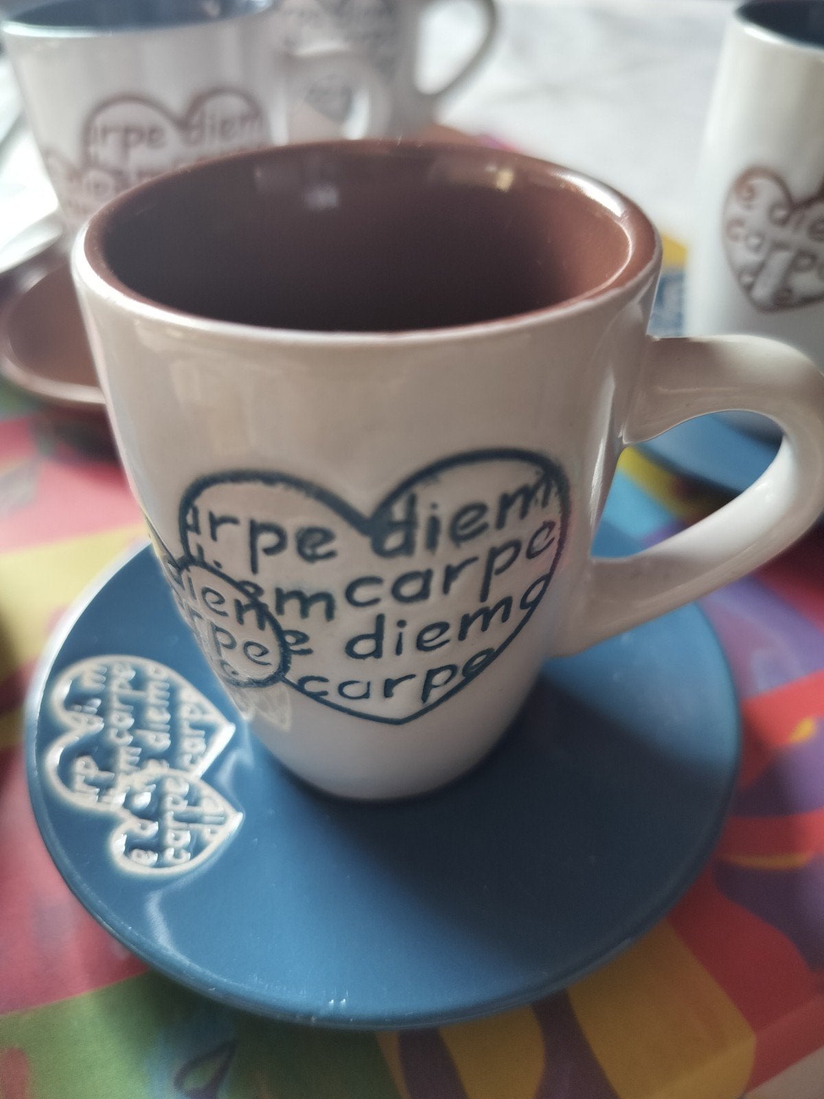 6 tasjes+ondertas Carpe Diem reclame Unigro Sint Niklaas, Ophalen of Verzenden