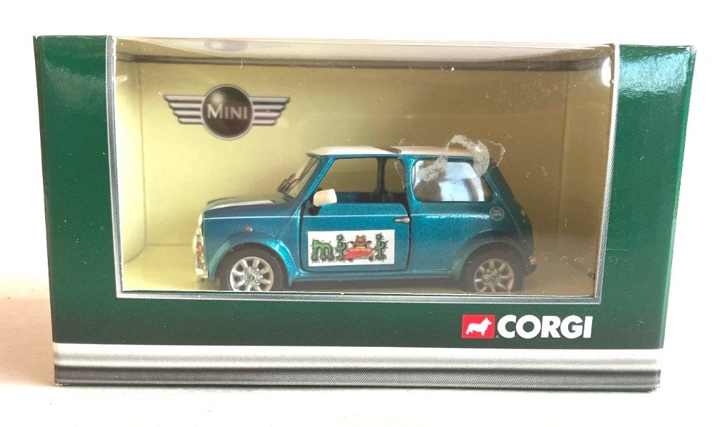 Mini Cooper Kingfisher blue Southern Mini days 2012 Corgi., Enlèvement ou Envoi, Comme neuf, Voiture