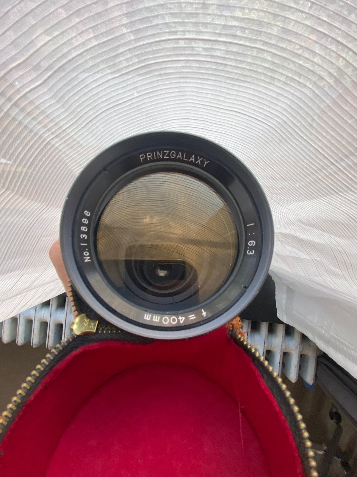 Prinzgalaxy telelens 1=400mm 1/ 3.6, Audio, Tv en Foto, Ophalen of Verzenden, Zo goed als nieuw, Telelens