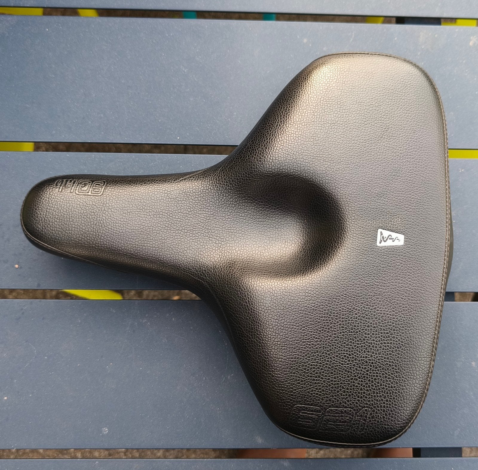 Sqlab type 621 M-D breedte 24 ergonomisch heren zadel, Fietsen en Brommers, Ophalen, Stadsfiets, Zadel