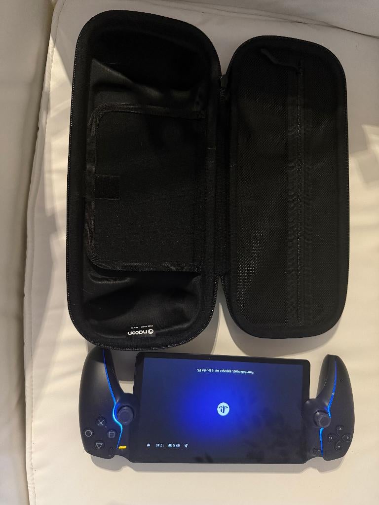 Sony PlayStation Portal noire + housse, Enlèvement, Comme neuf, Online