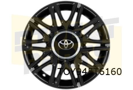 Toyota Aygo velg Aluminium 15'' dubbele 10-spaaks hoogglans, 15 inch, -, Verzenden, -