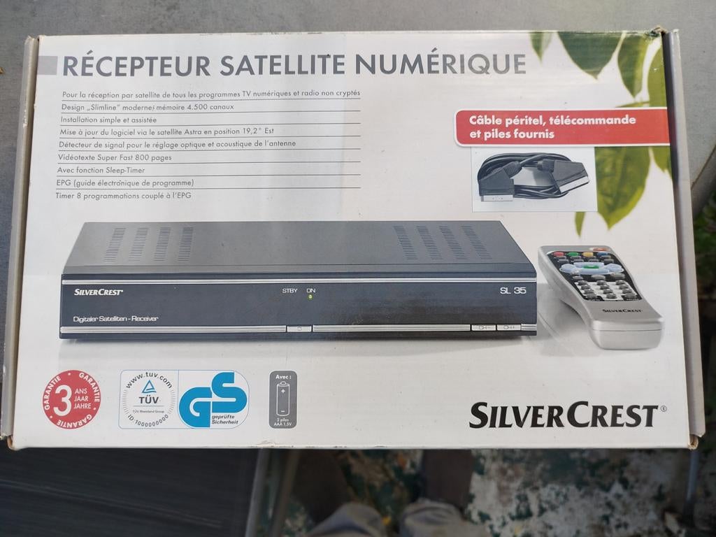 Satelliet ontvanger, Ophalen of Verzenden