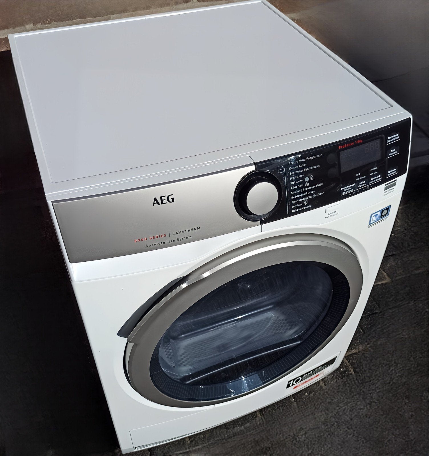 AEG warmtepomp droogkast 8kg 8000 SERIES A+++, Ophalen of Verzenden