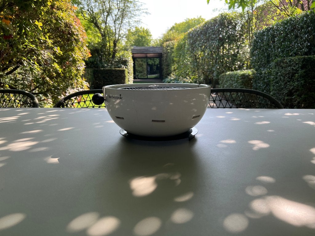 tafel barbecue Barbecook + benodigdheden, Tuin en Terras, Ophalen, Gebruikt, Barbecook
