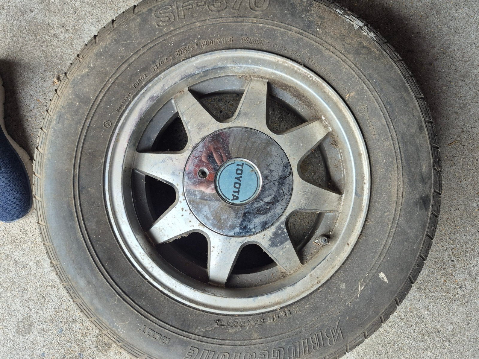jantes alu toyota, Enlèvement, Utilisé, Toyota