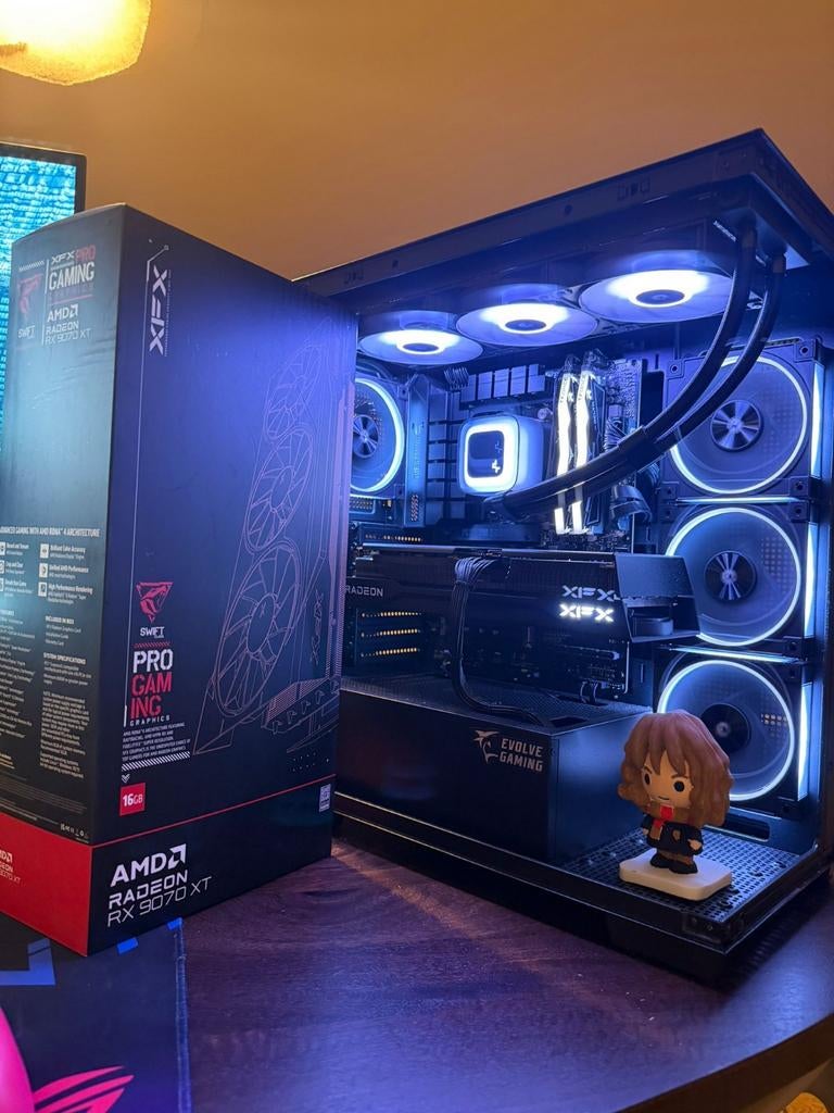 9070 XT + 7800X3D Gaming Pc !, Computers en Software, Moederborden, AMD, DDR5, Ophalen of Verzenden