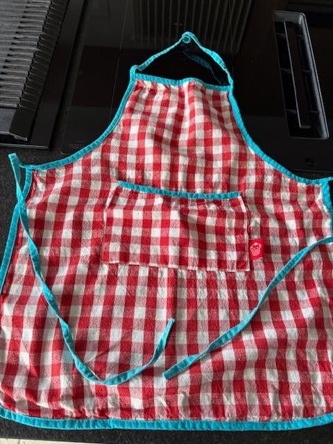 tablier de cuisine pour enfants, Enlèvement ou Envoi, Comme neuf, Rouge, Tablier