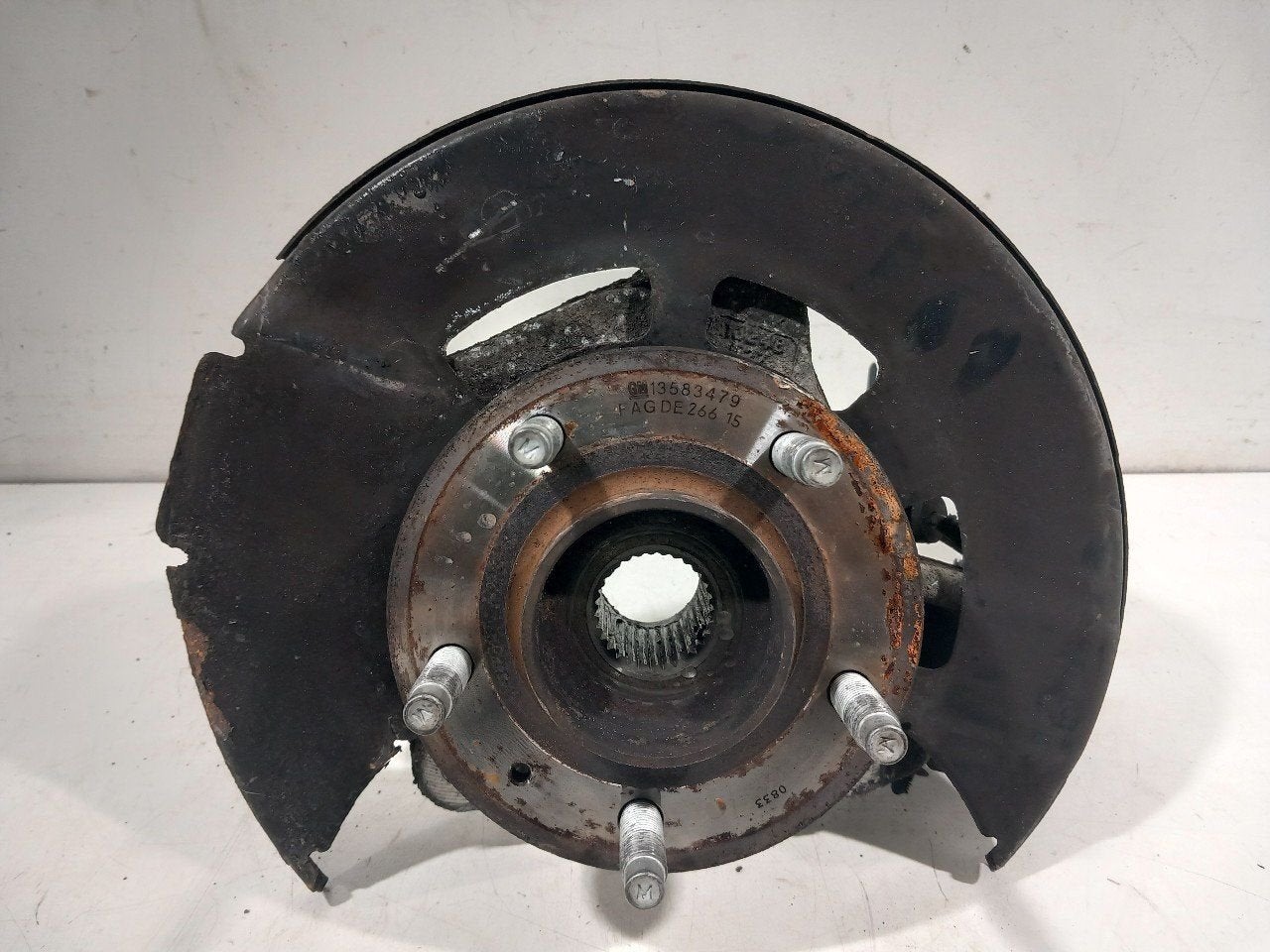 Wielnaaf rechts voor Opel Zafira, Onderdelen@venauto.nl, Van der Ven Autorecycling B.V., Gebruikt, Ettenseweg 76, 4706 PB Roosendaal, The Netherlands